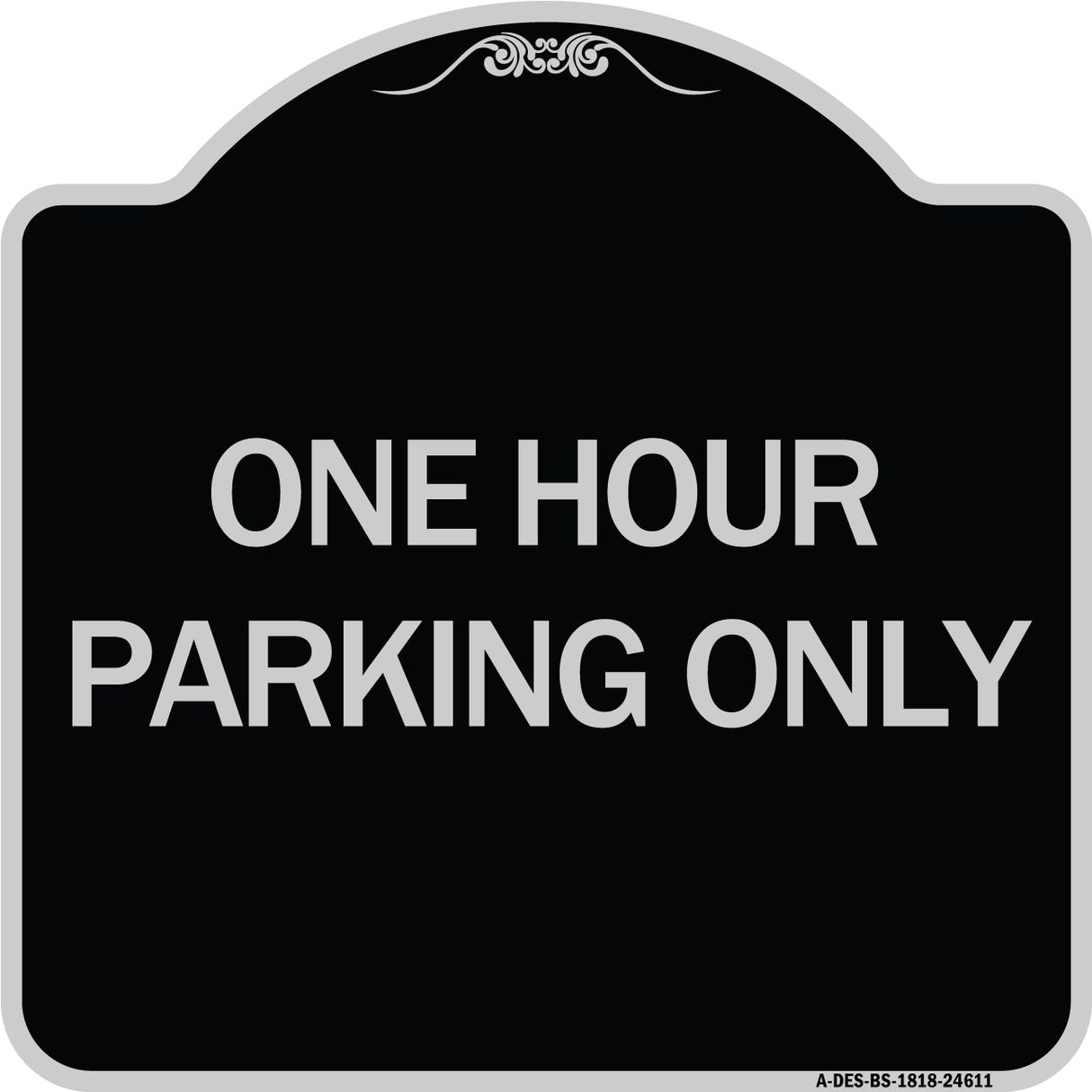One Hour Parking Only