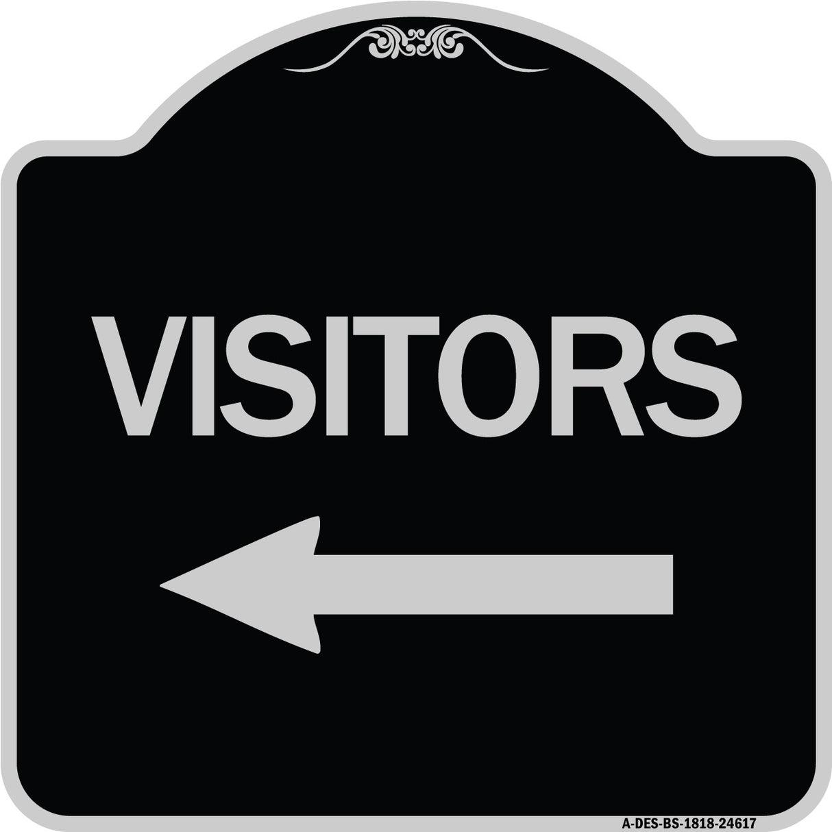Visitors with Left Arrow