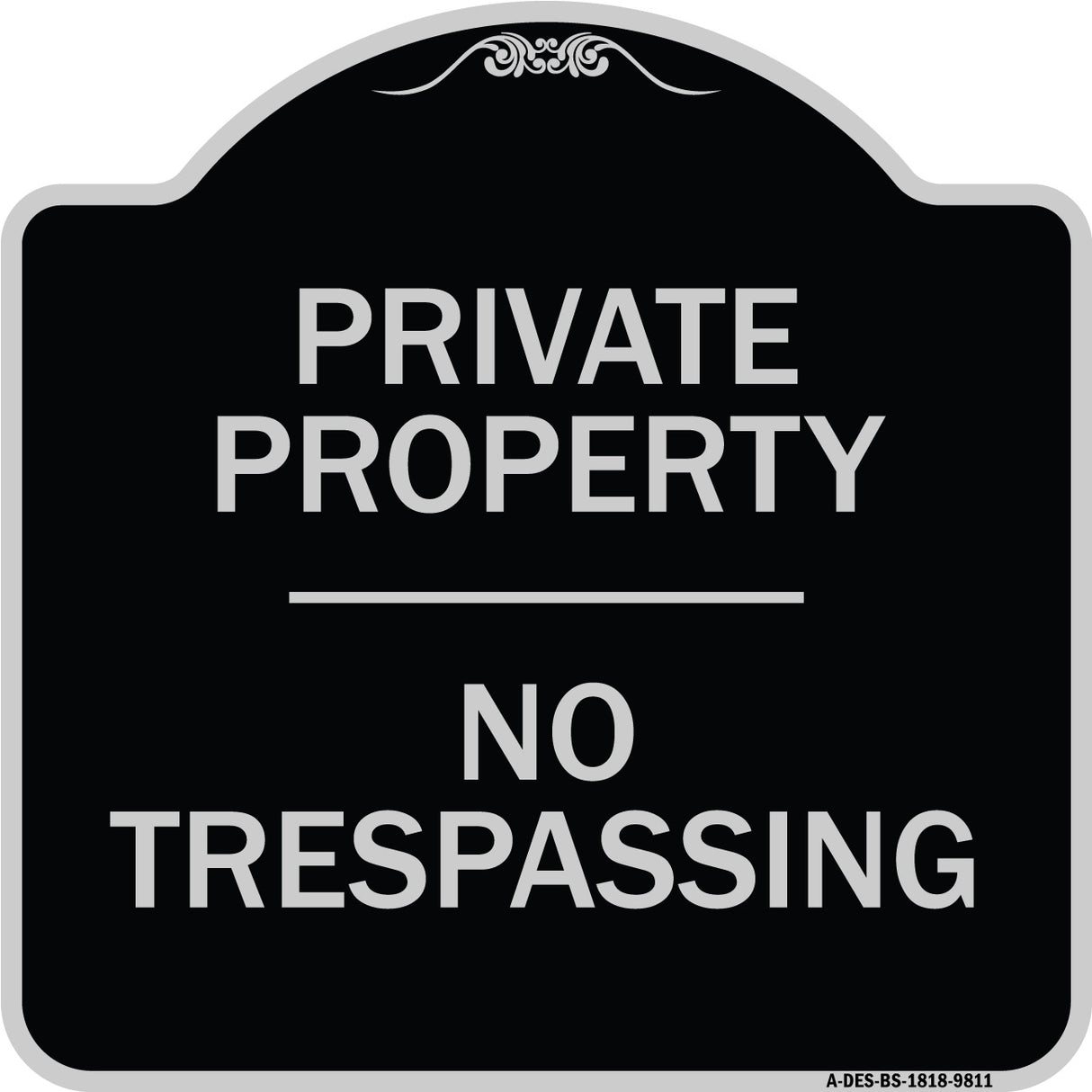 No Trespassing
