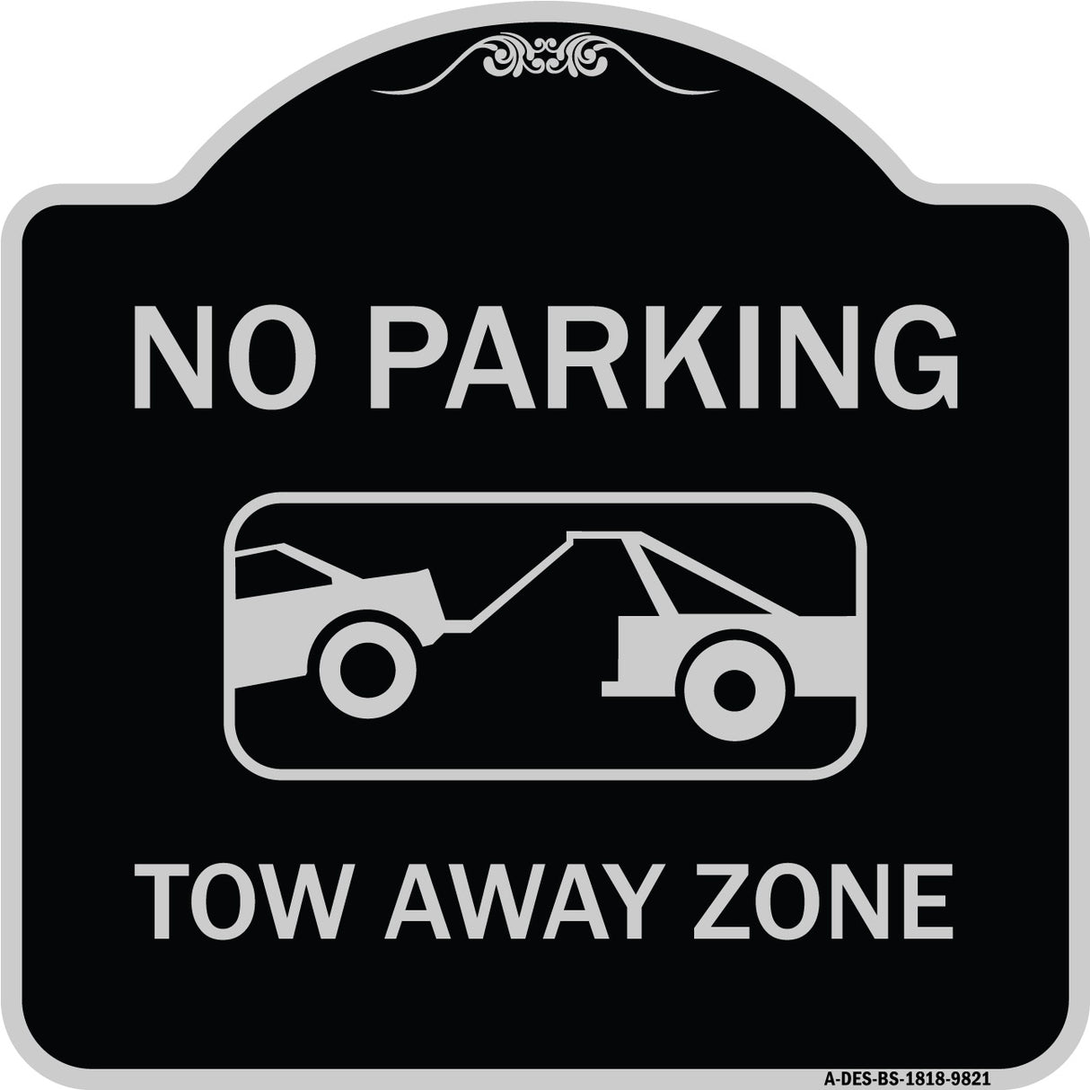 No Parking Tow Away Zone