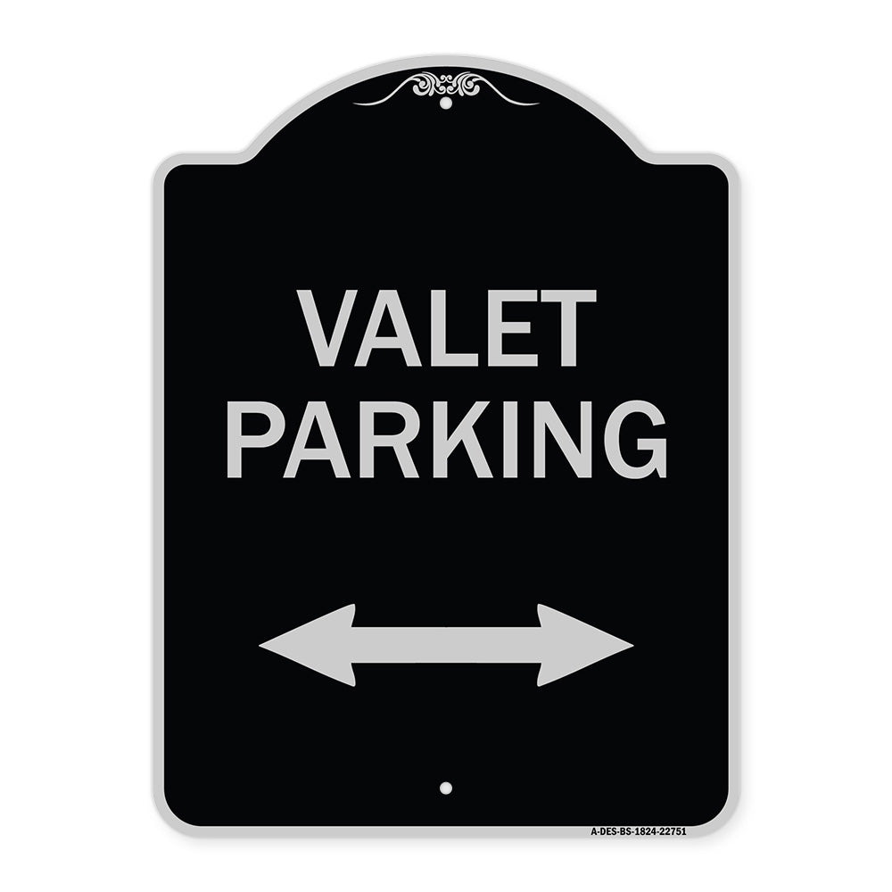 Valet Parking with Bidirectional Arrow