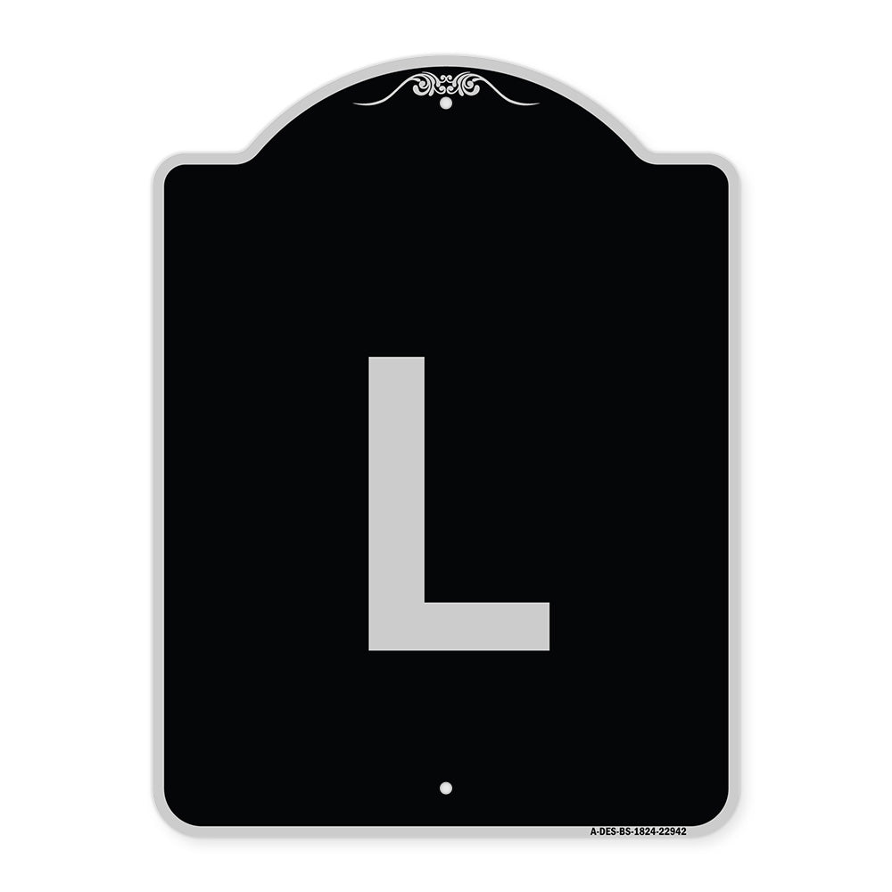 Sign with Letter L
