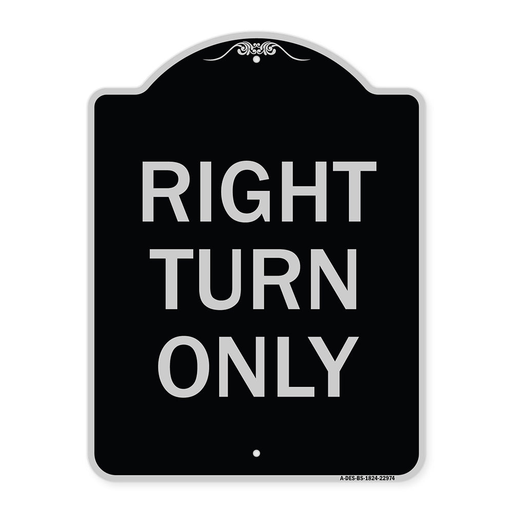 Right Turn Only