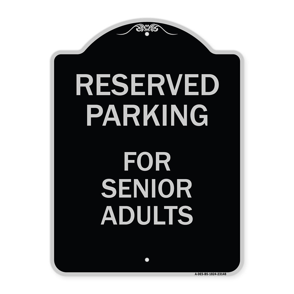 Reserved Parking - for Senior Adults