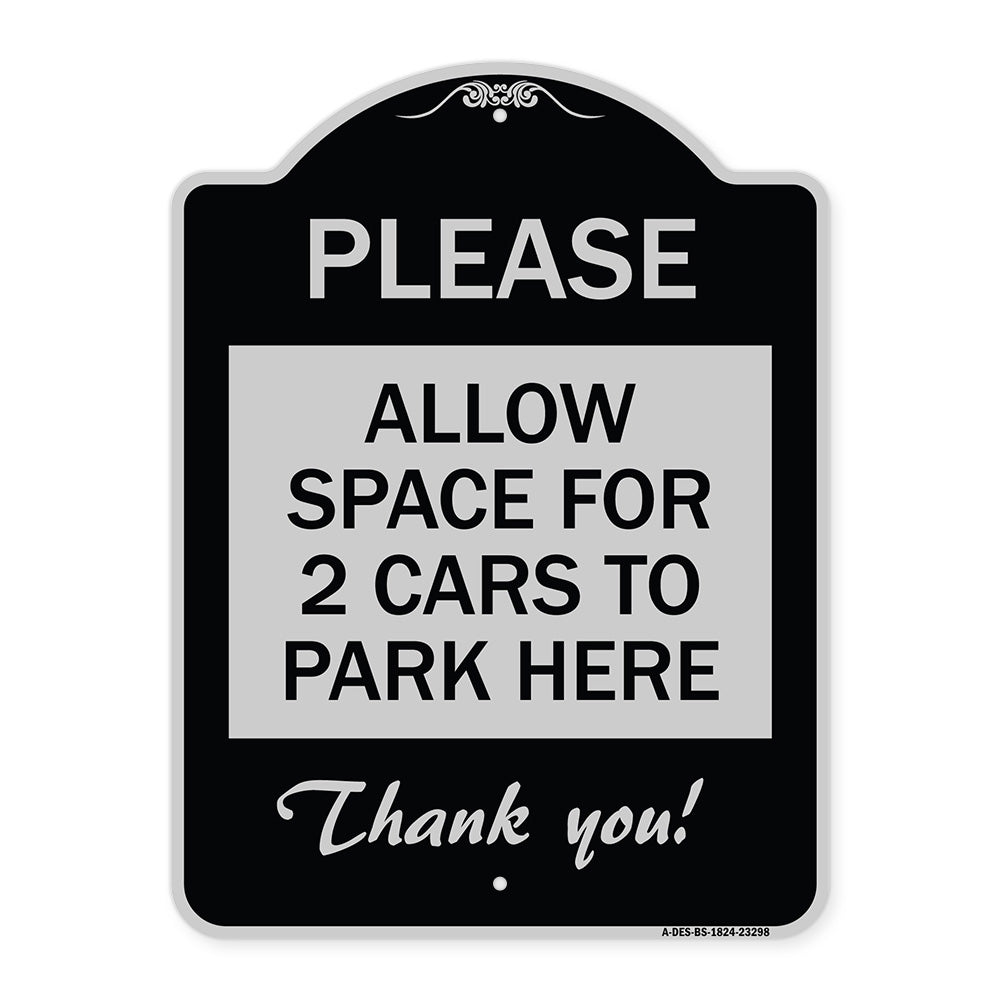 Please - Allow Space for 2 Cars to Park Here Thank You!