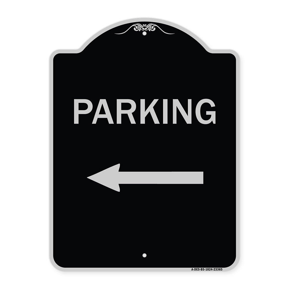 Parking Sign (Left Arrow)