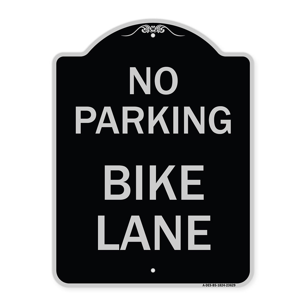 No Parking Bike Lane