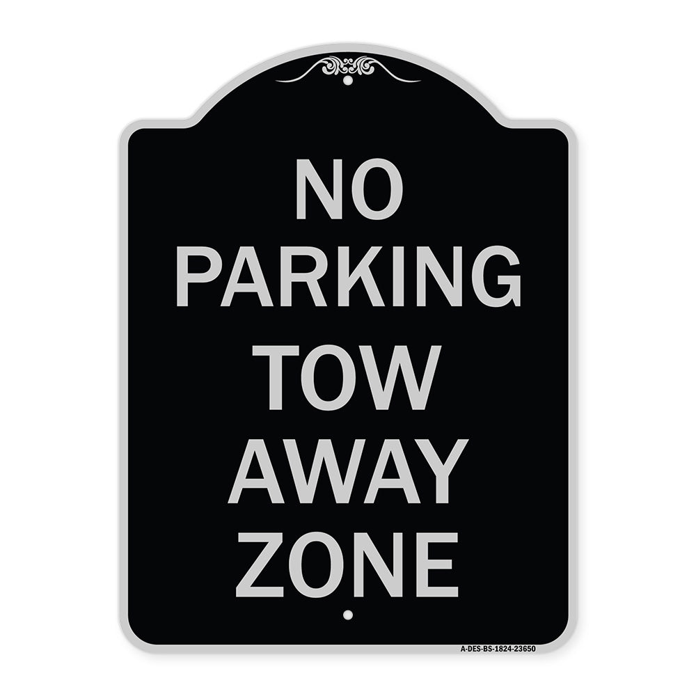 No Parking Tow Away Zone
