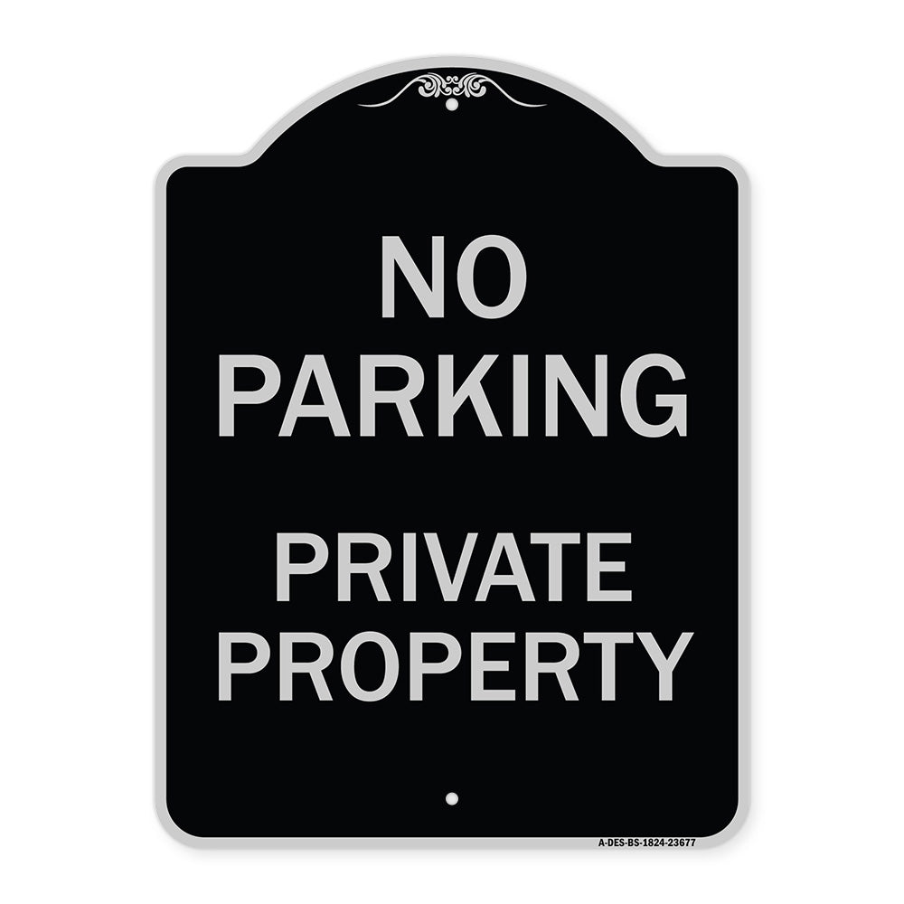 No Parking Private Property