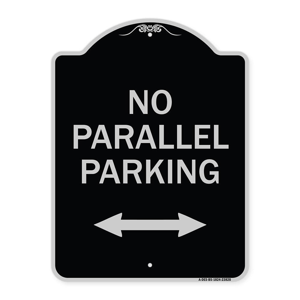 No Parallel Parking with Bidirectional Arrow