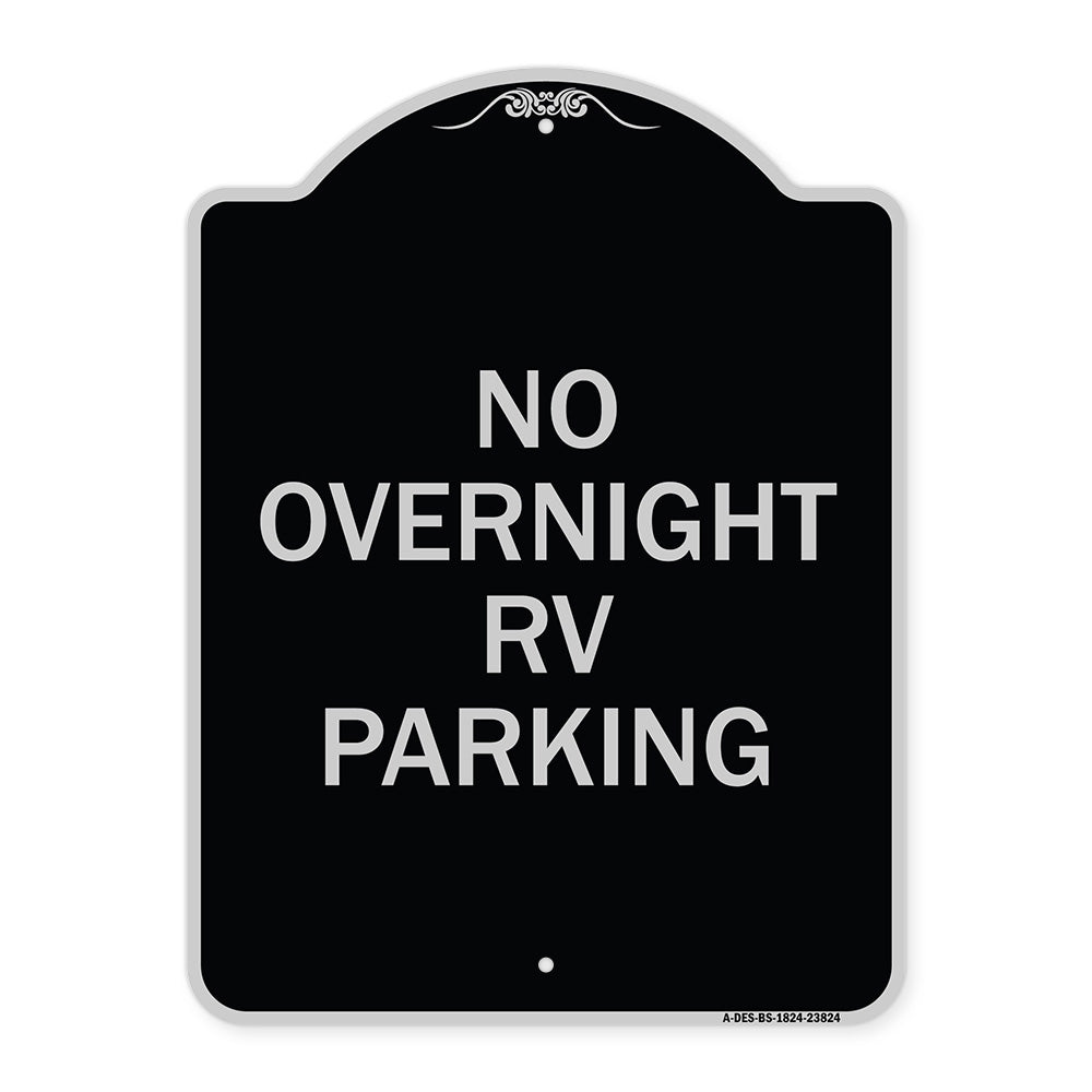 No Overnight RV Parking