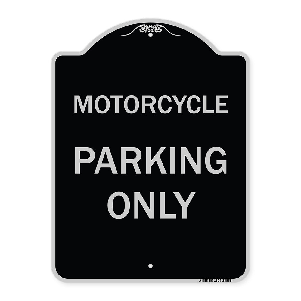 Motorcycle Parking Only