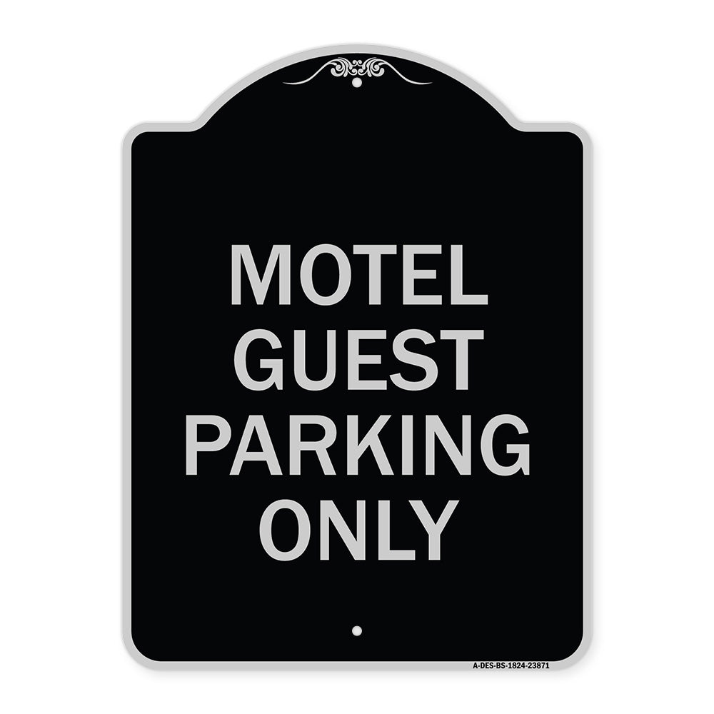 Motel Guest Parking Only