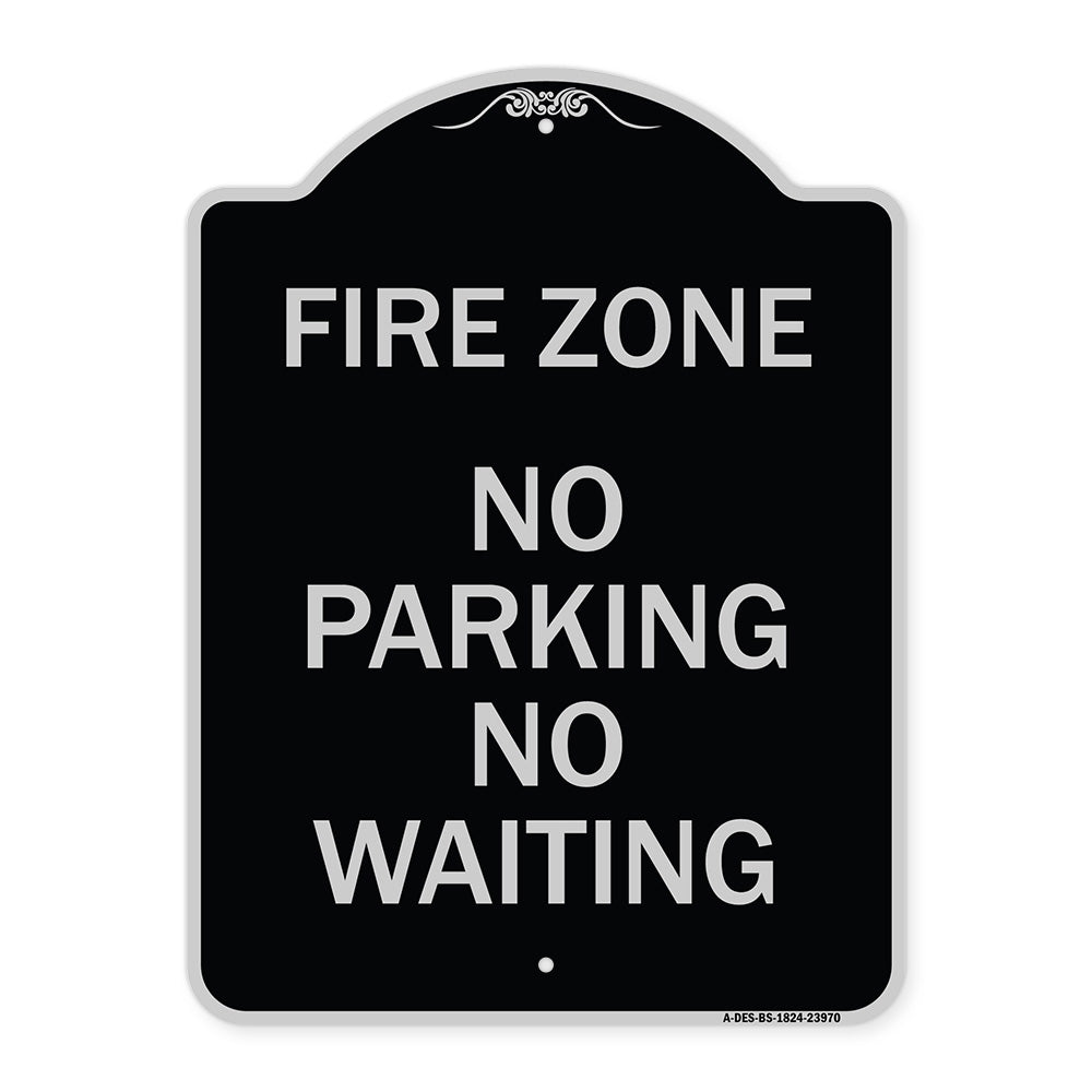 Fire Zone No Parking No Waiting