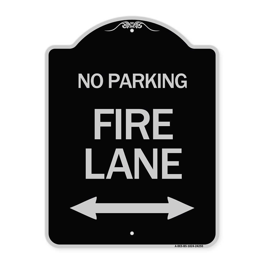 Colorado Fire Lane (With Bidirectional Arrow)