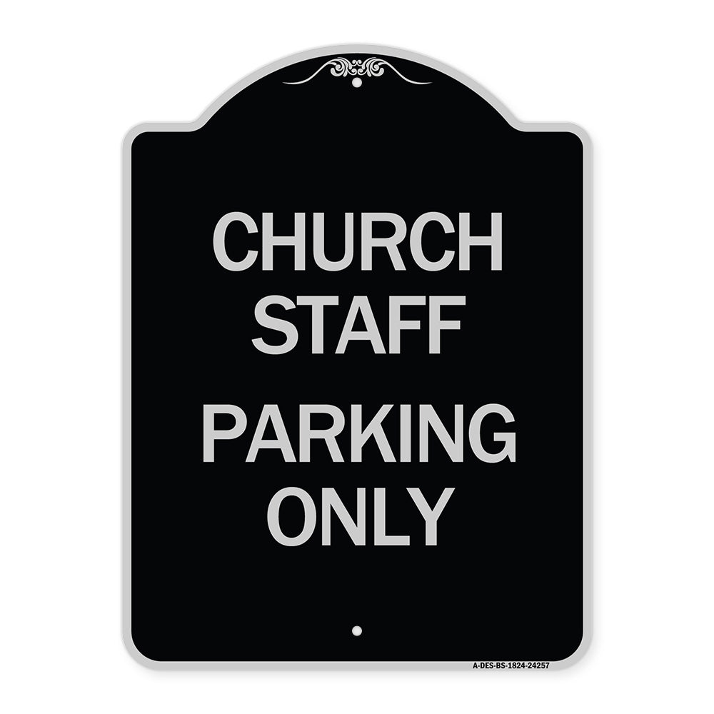 Church Staff Parking Only