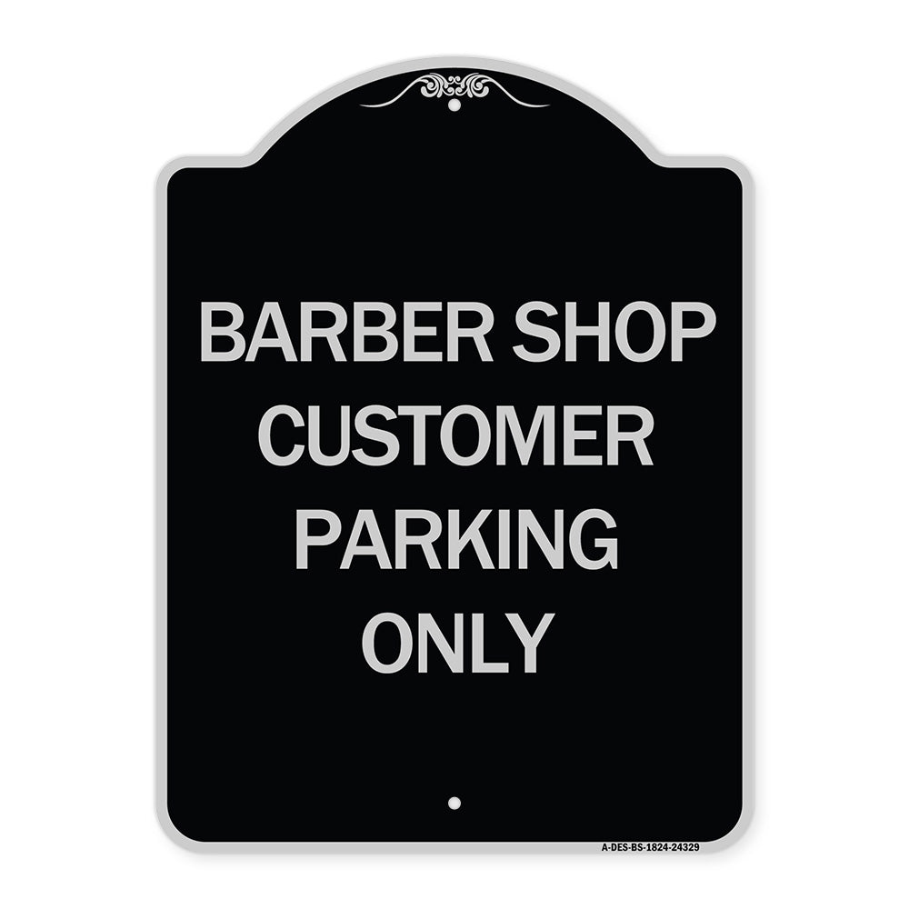 Barber Shop Customer Parking Only