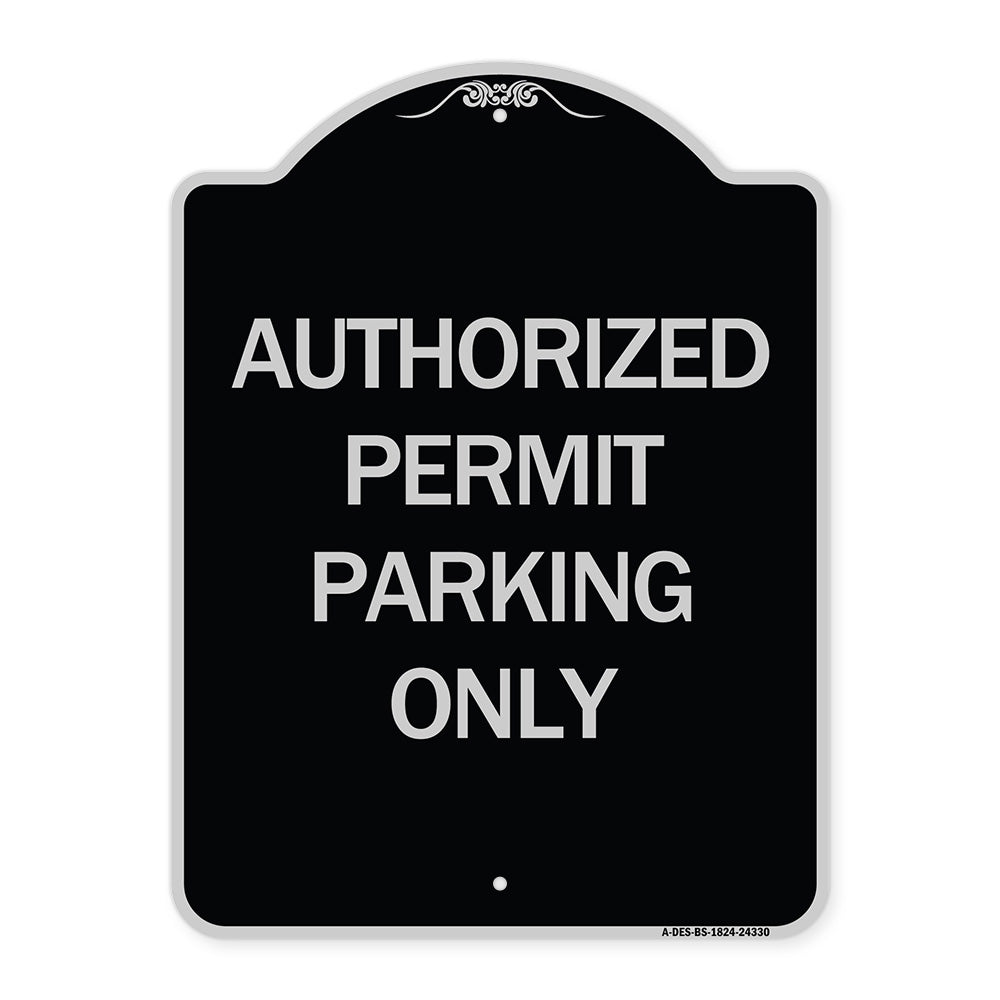Authorized Permit Parking Only
