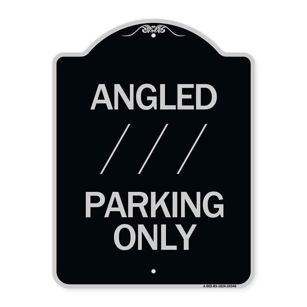 Angle Parking Only (With Bidirectional Arrow) 1