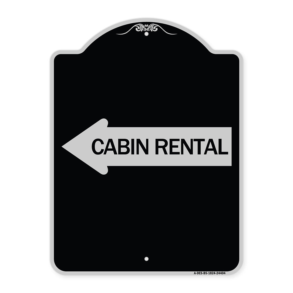 Cabin Rental (With Left Arrow)