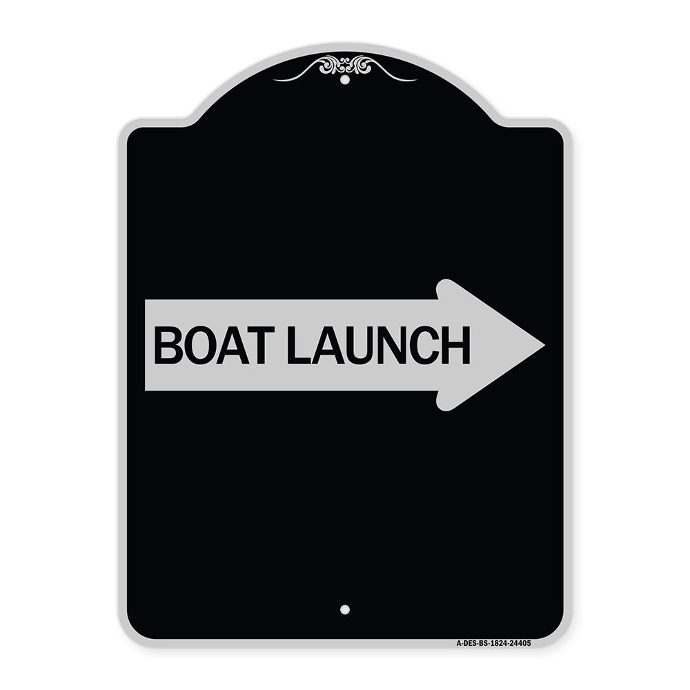 Boat Launch (With Right Arrow)