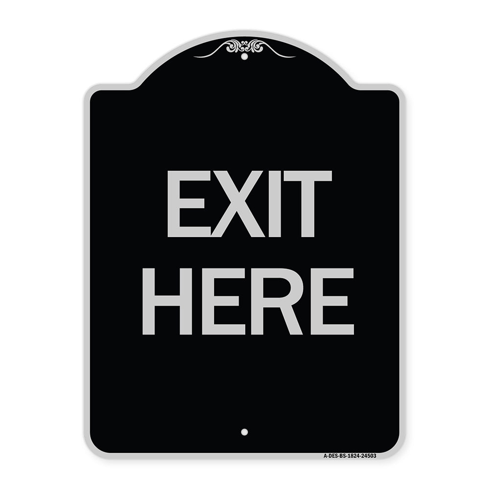 Exit Here