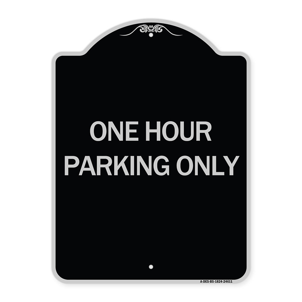One Hour Parking Only
