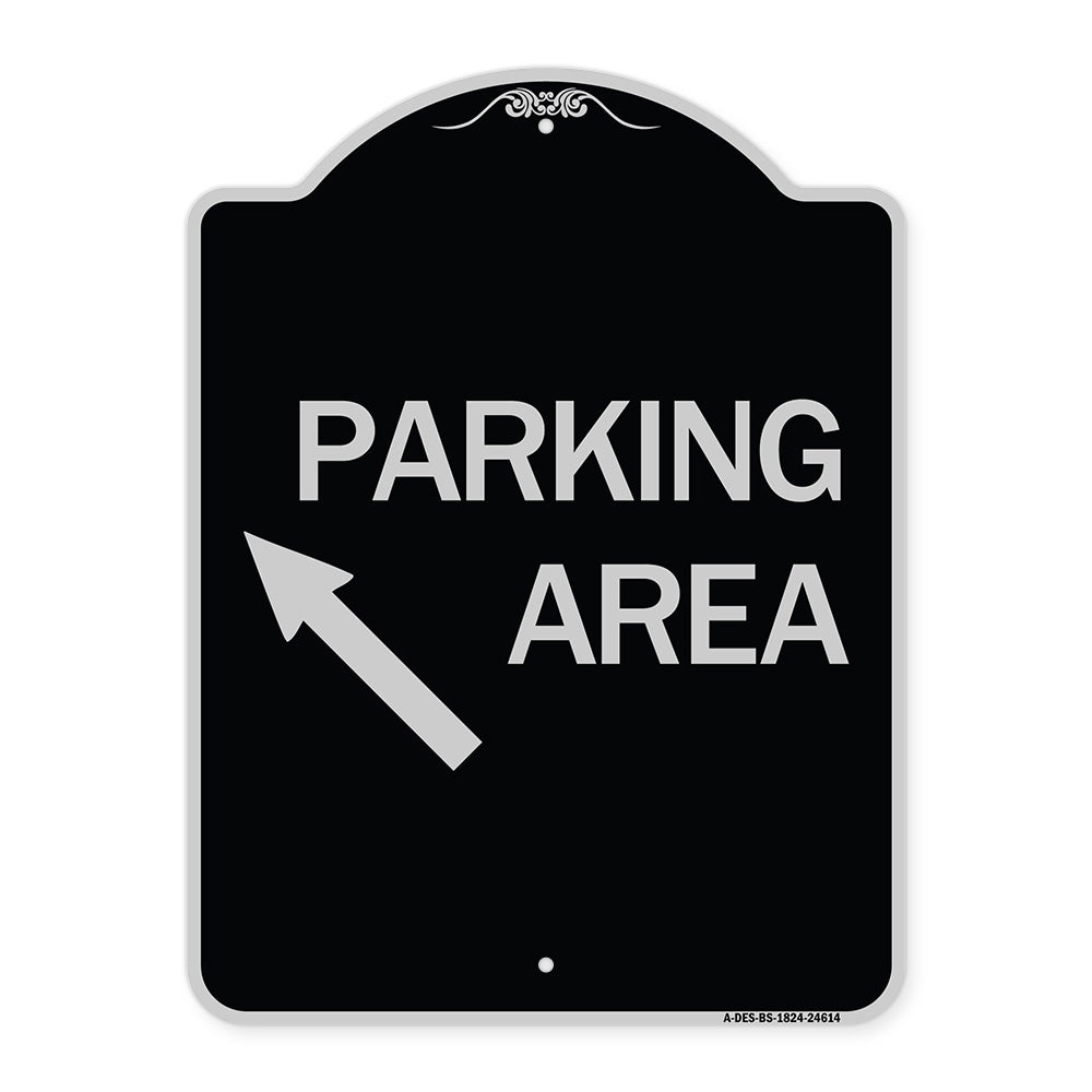 Parking Area (Up Left Arrow Symbol)