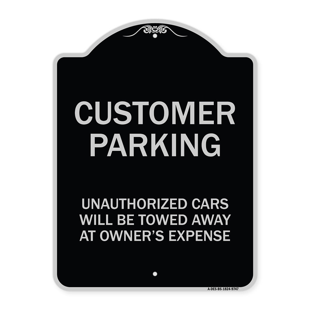 Unauthorized Cars Will Be Towed Away At Owner's Expense