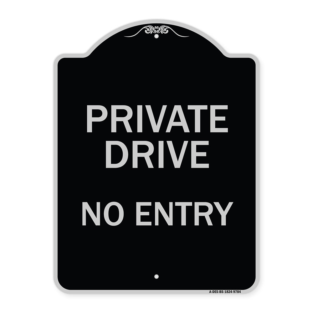 Private Drive No Entry