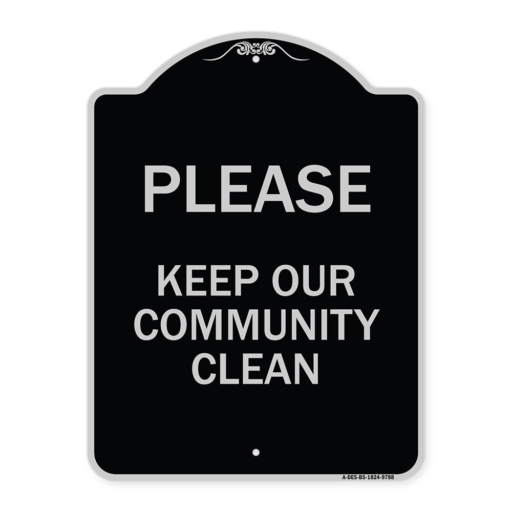 Please Keep Our Community Clean