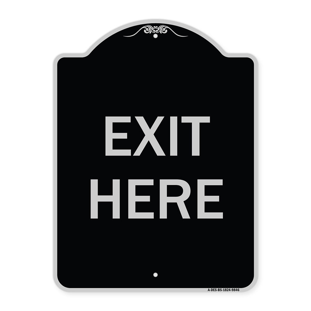 Exit Here
