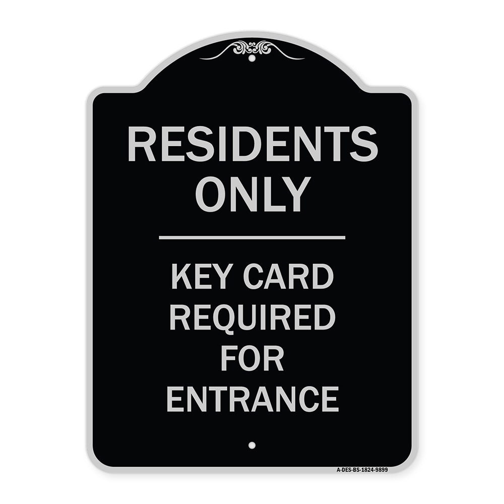 Residence-only-key Card