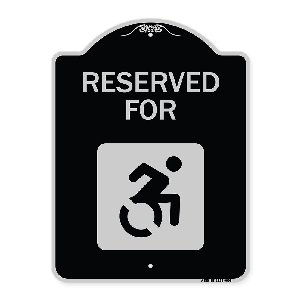 Reserved For (With Accessible Symbol)