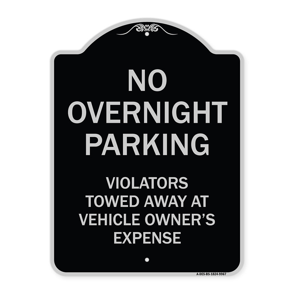 No Overnight Parking