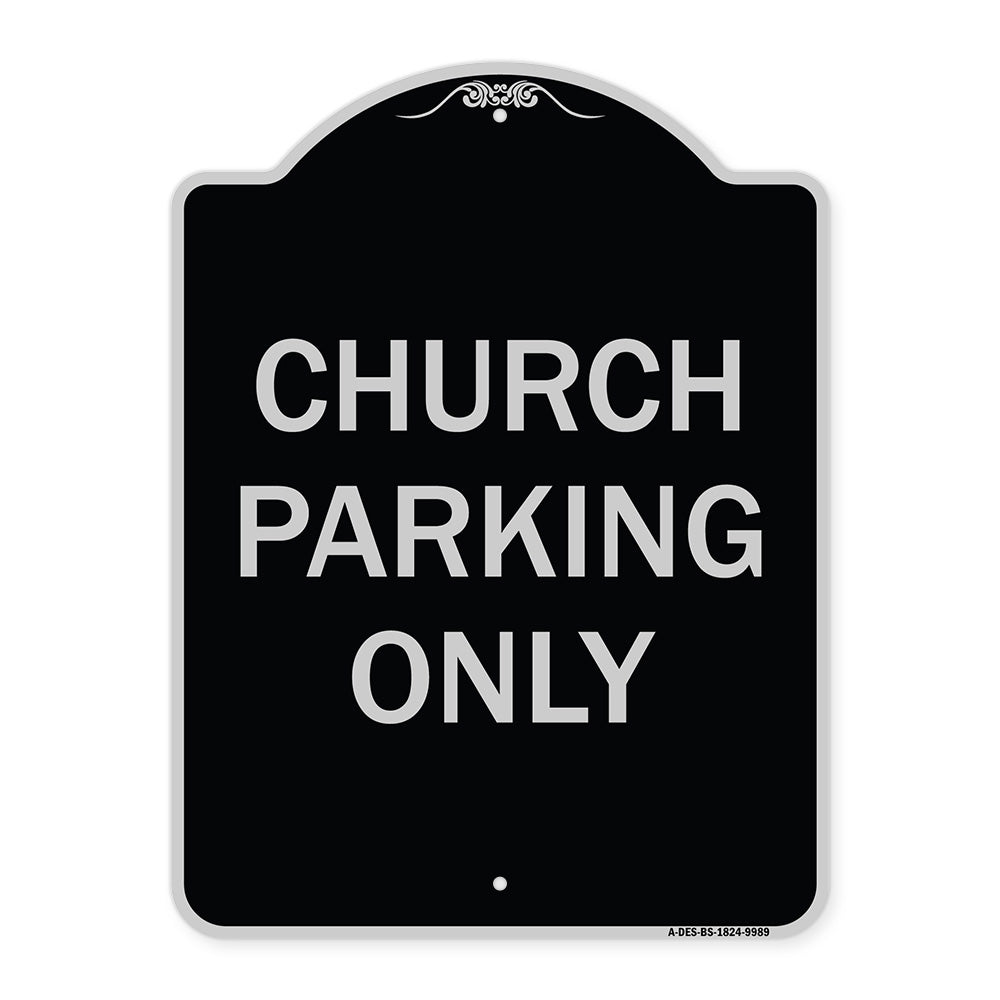 Church Parking Only