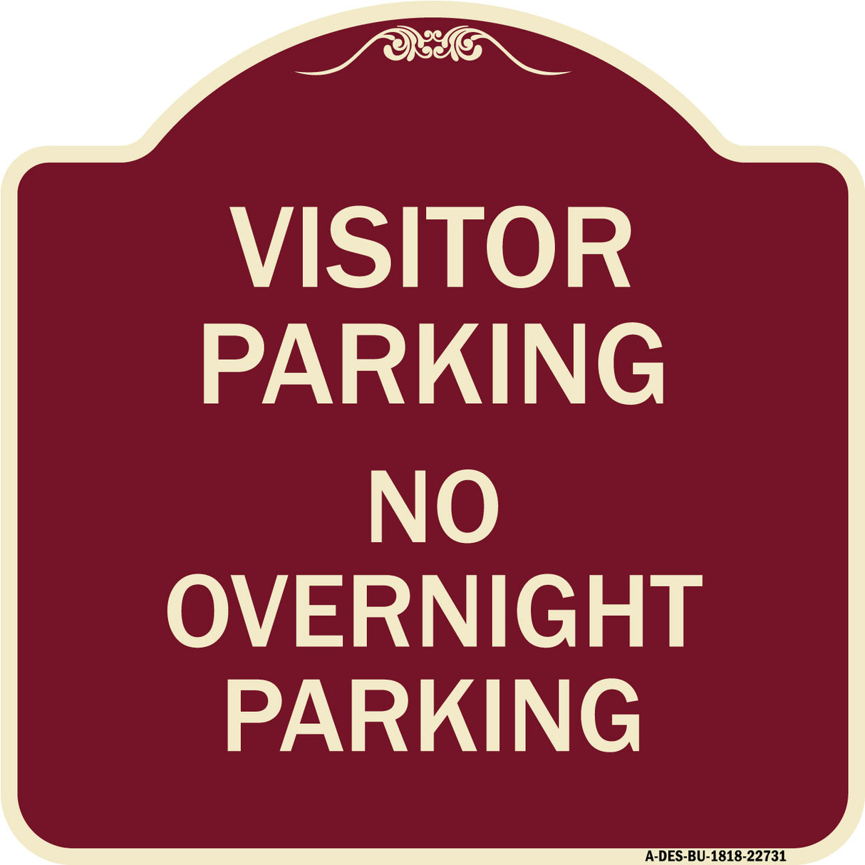 Visitor Parking No Overnight Parking