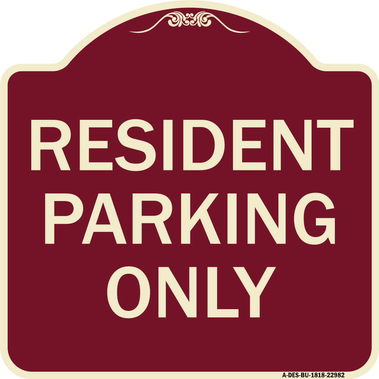 Resident Parking Only