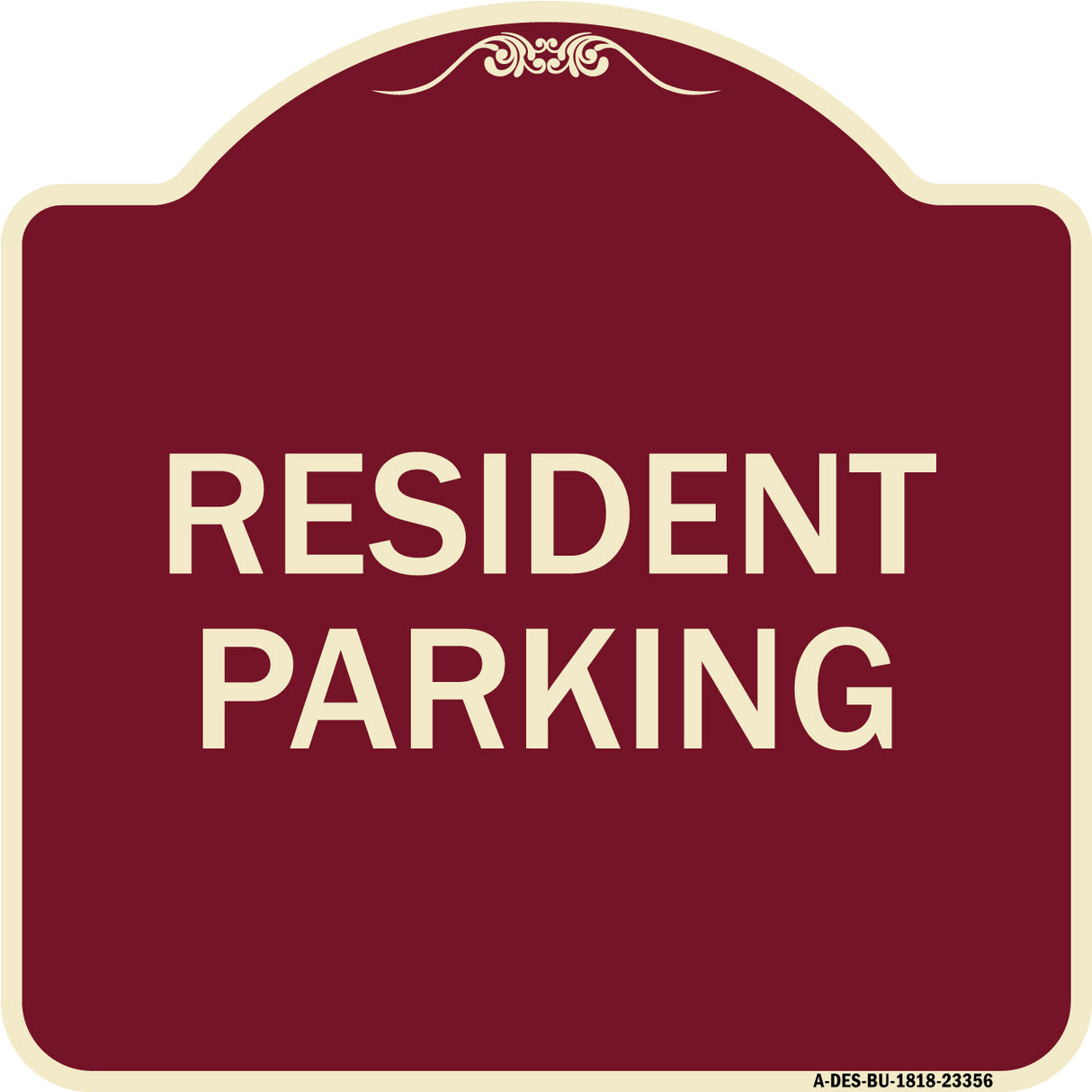Parking Sign Resident Parking