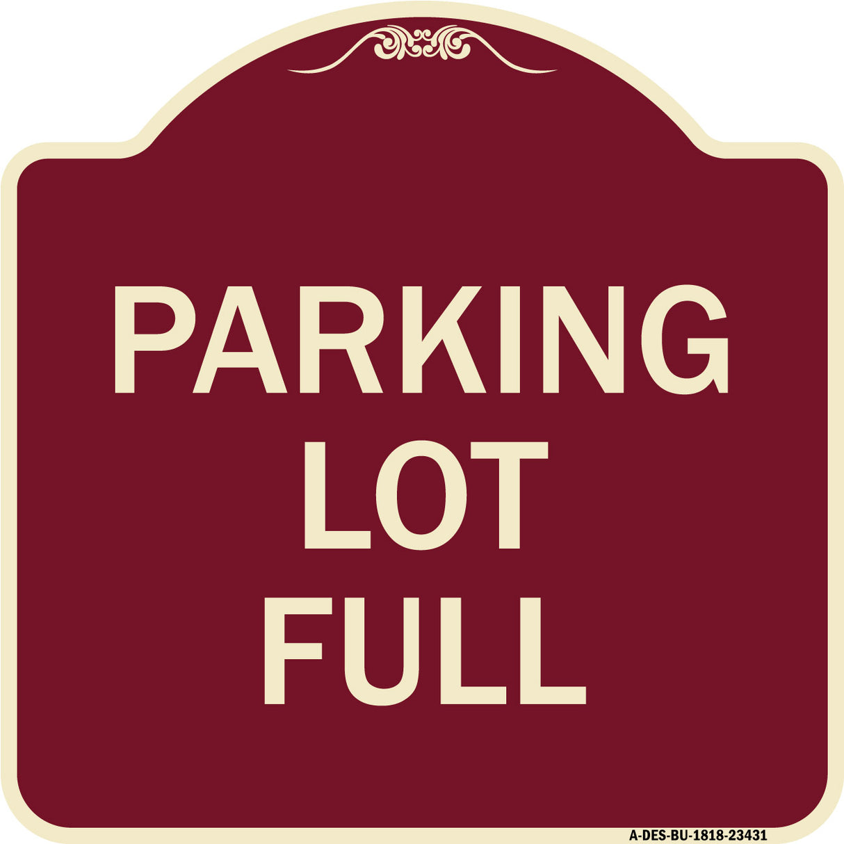 Parking Lot Full