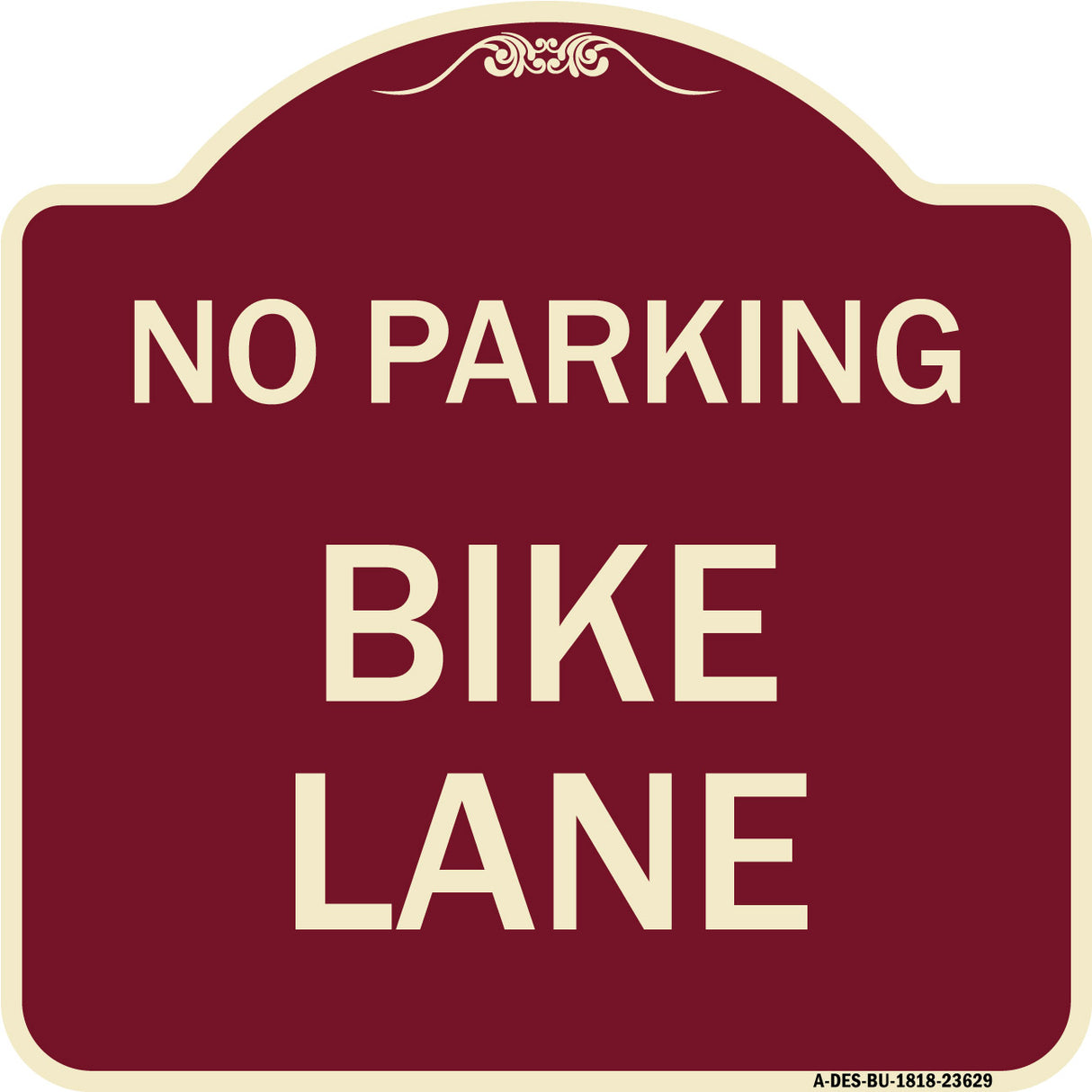No Parking Bike Lane