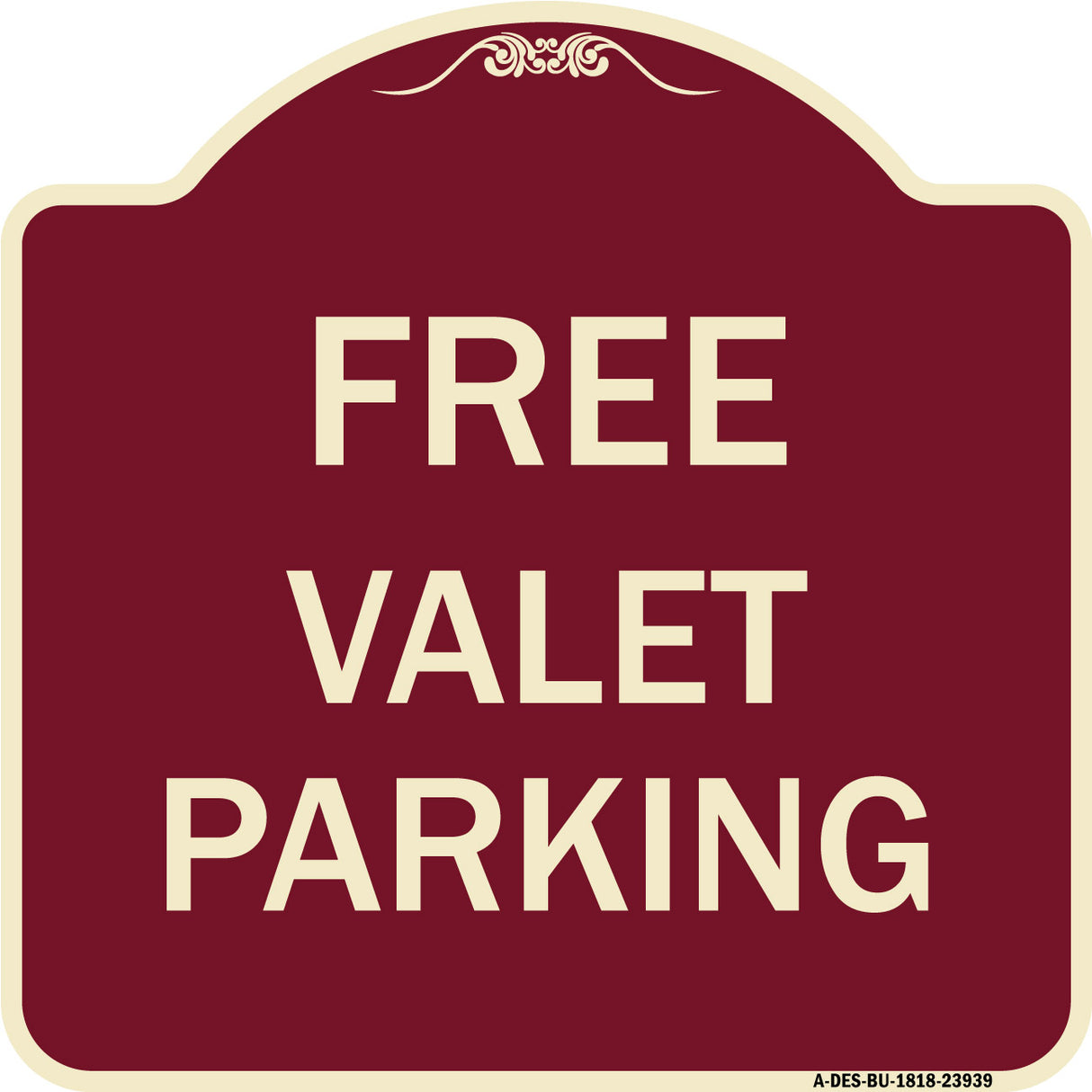 Free Valet Parking