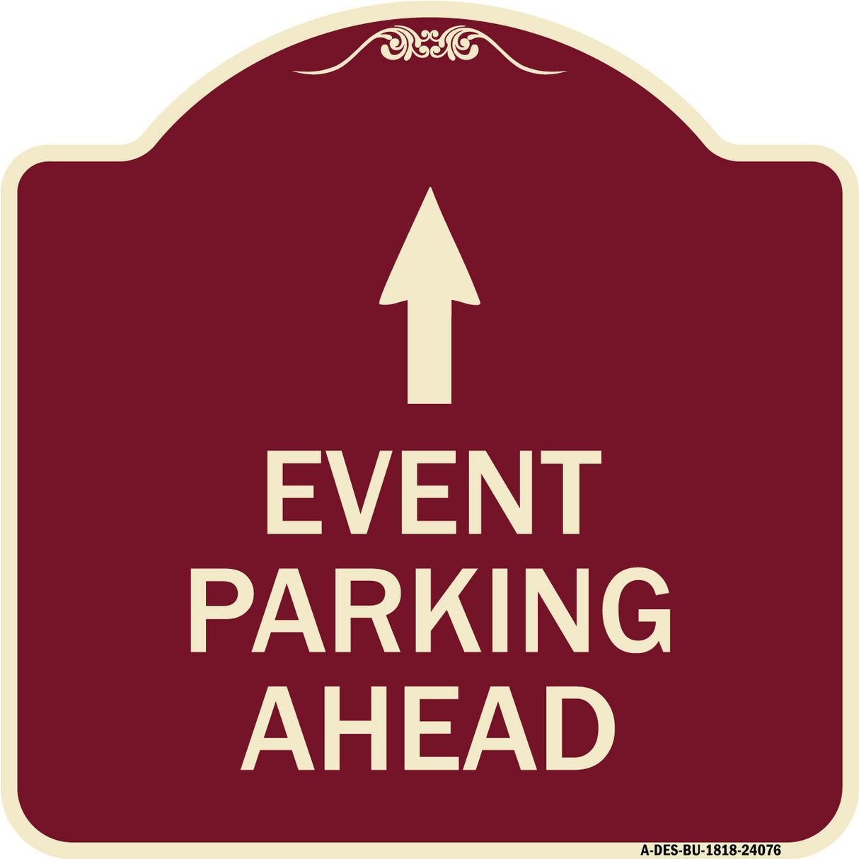 Event Parking Ahead