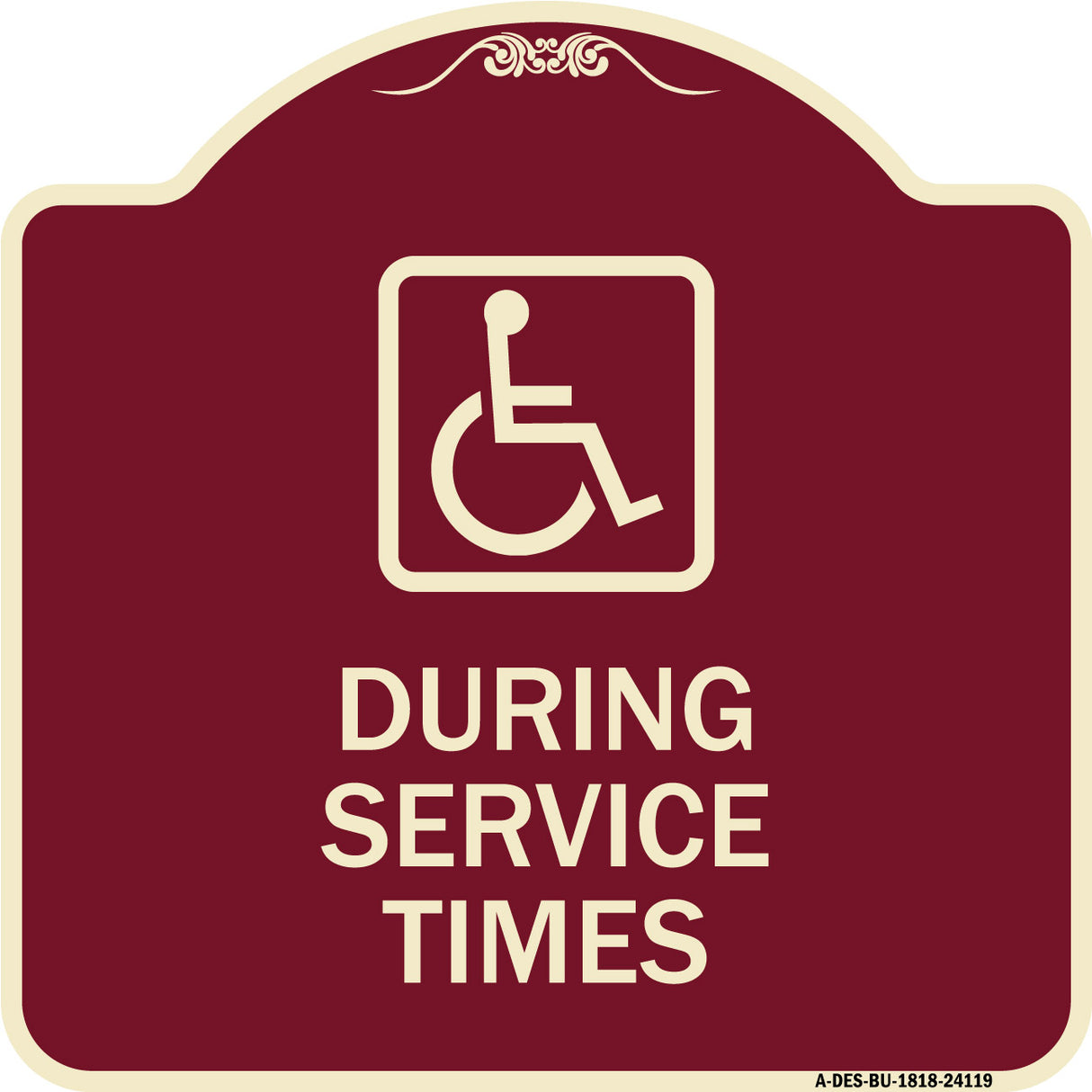 During Service Times (With Graphic)