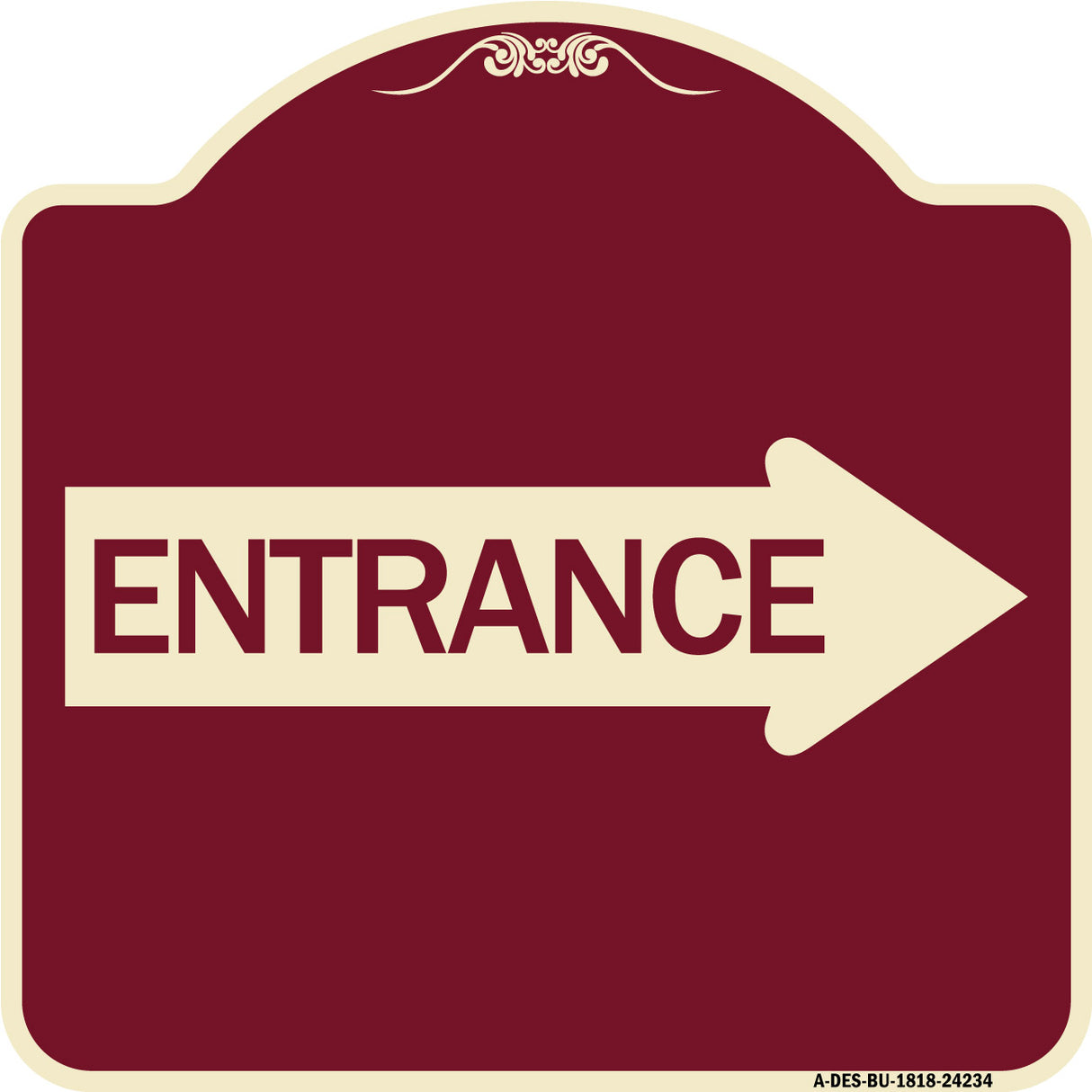 Right Arrow Entrance