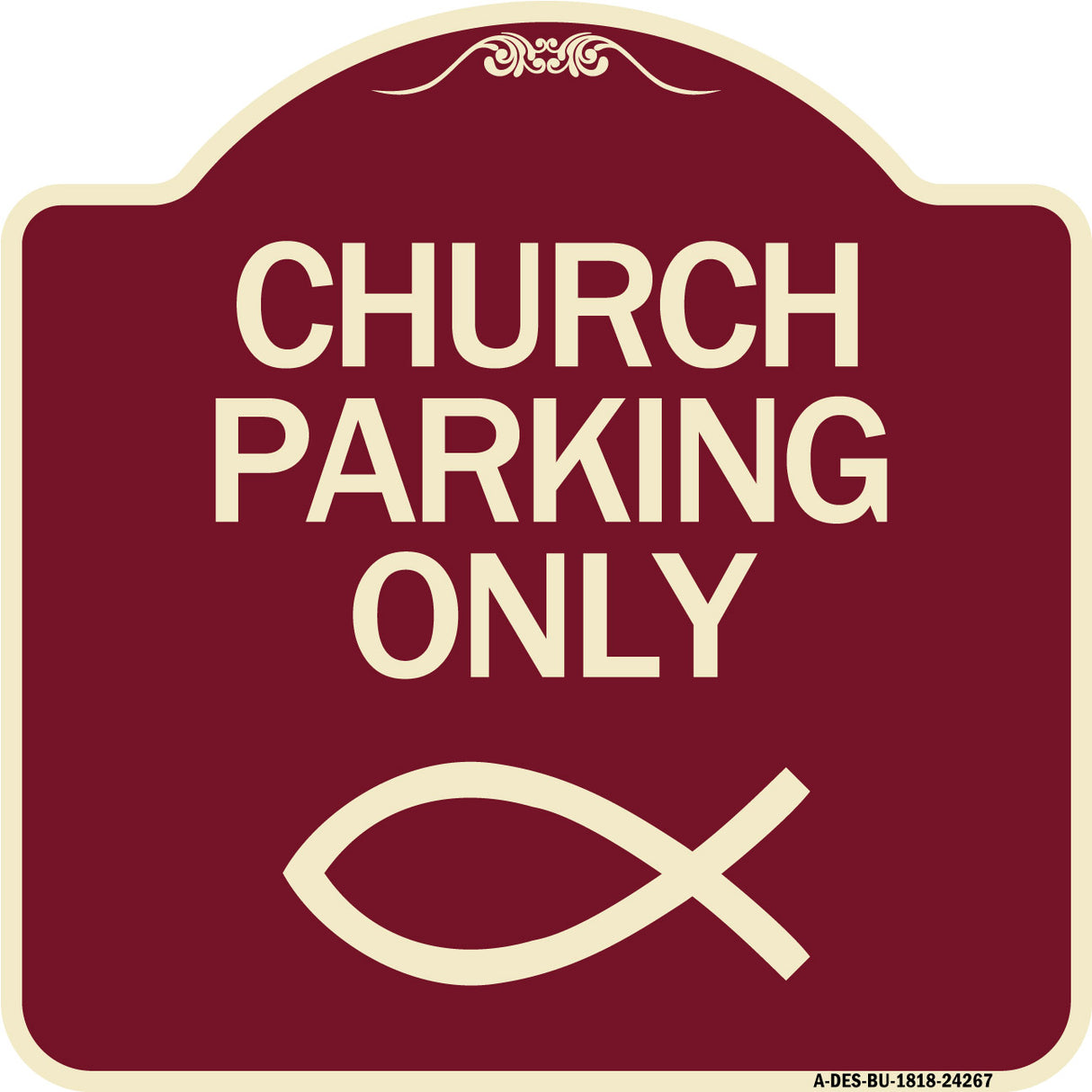 Church Parking Only (Symbol)