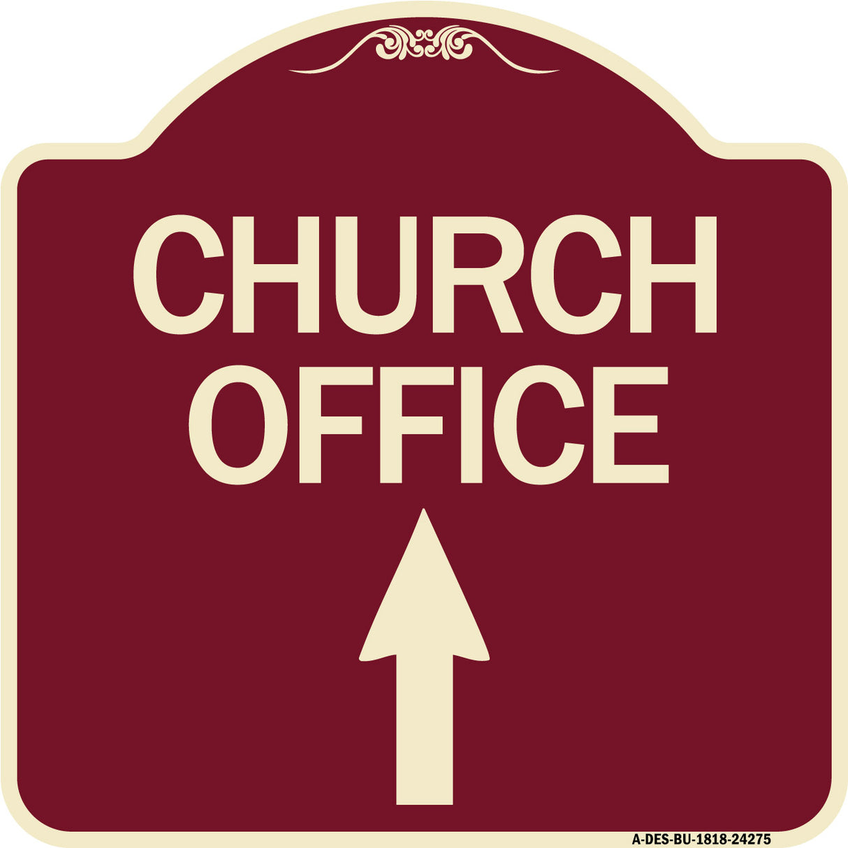 Church Office (With Up Arrow)
