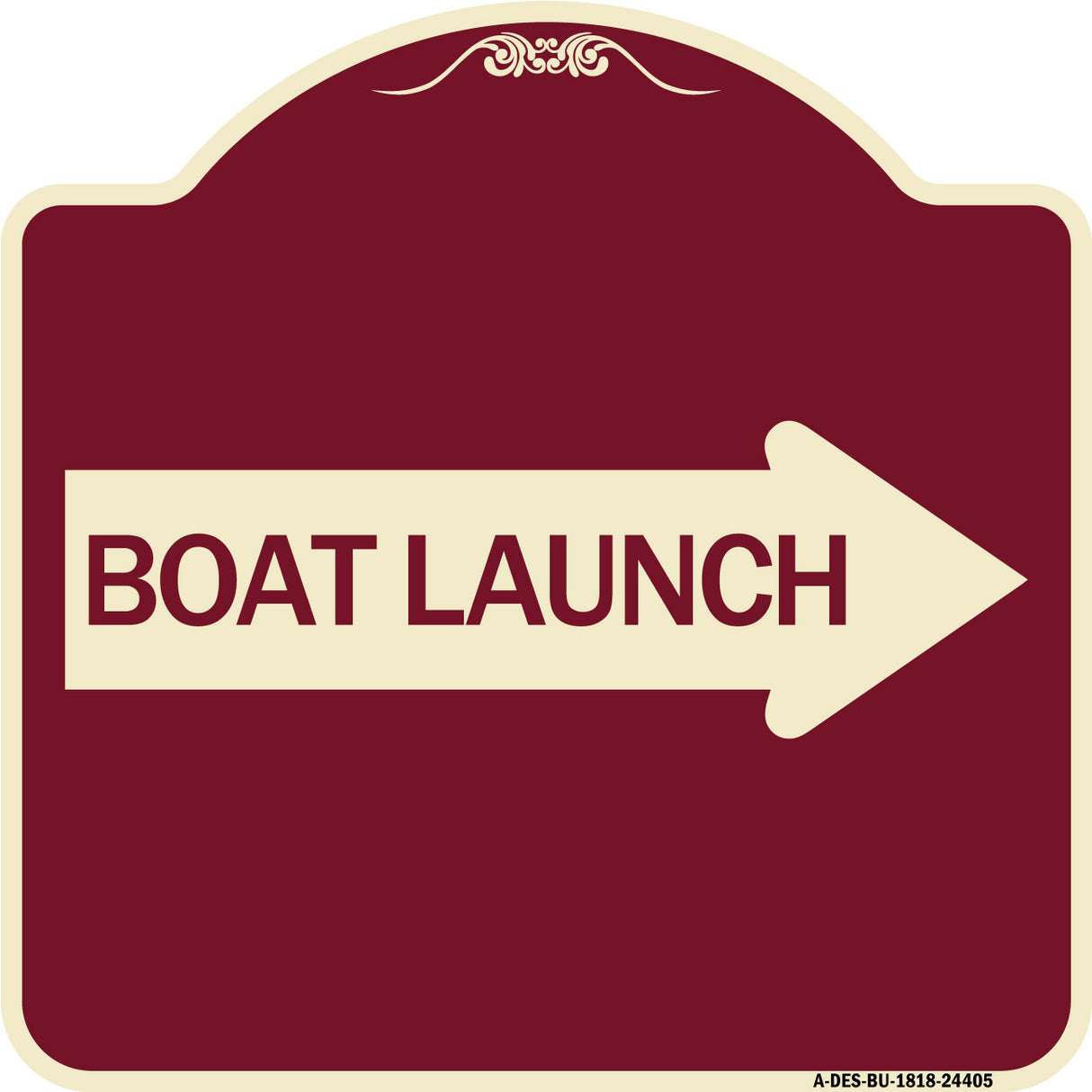 Boat Launch (With Right Arrow)