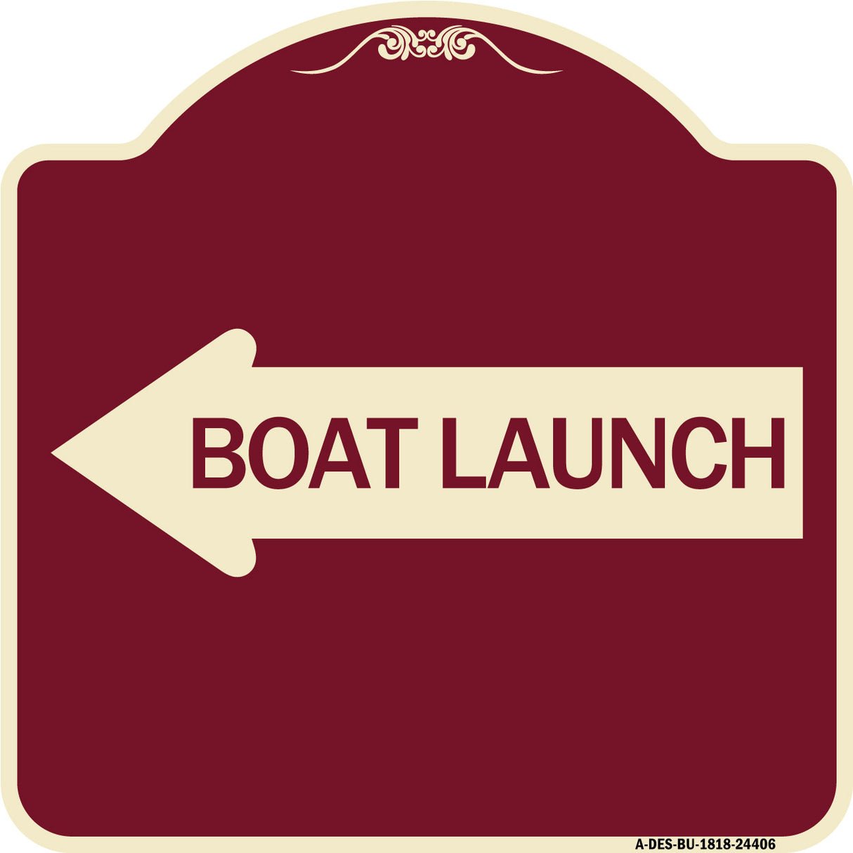 Boat Launch (With Left Arrow)
