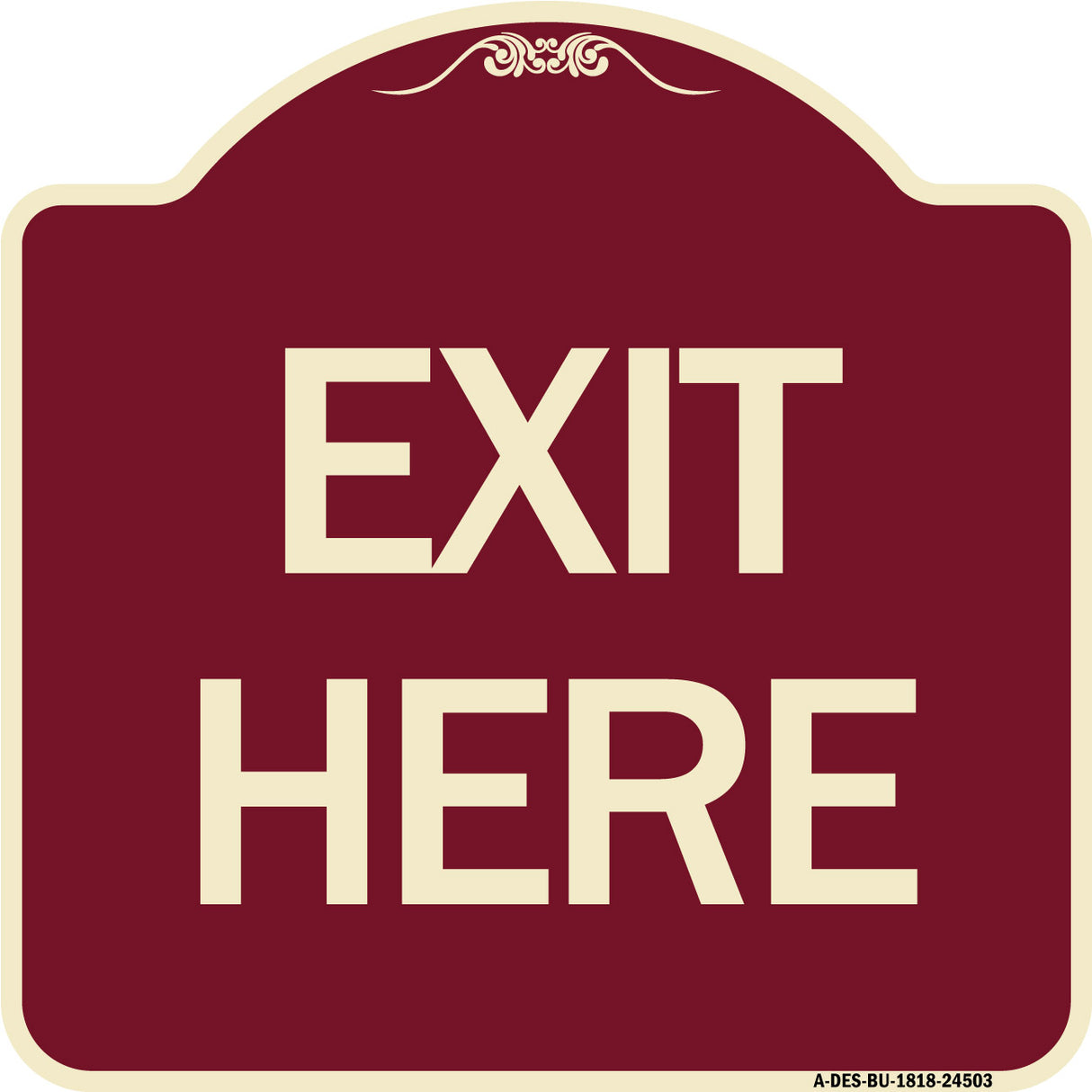 Exit Here